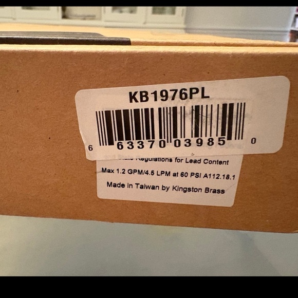 Kingston Brass polished nickel bathroom faucet wide spread - Picture 9 of 11